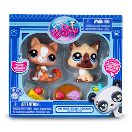 Littlest Pet Shop Series 1 Pet Pairs Cat (#G7 - #34) Pet