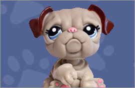 LPS Bulldog Pets