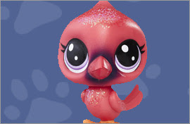 LPS Crimson Songbird Pets