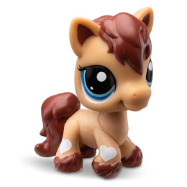 Littlest Pet Shop Series 1 Pet Pairs Horse (#G7 - #19) Pet
