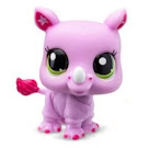 Littlest Pet Shop Series 1 Tubes Rhino (#G7 - #37) Pet