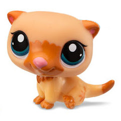 Littlest Pet Shop Series 1 Petfluencers Otter (#G7 - #47) Pet