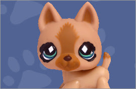 LPS German Shepherd Pets