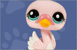 LPS Swan Pets